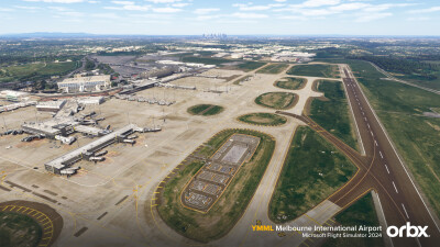 YMML Melbourne International Airport - Microsoft Flight Simulator 2024 screenshot