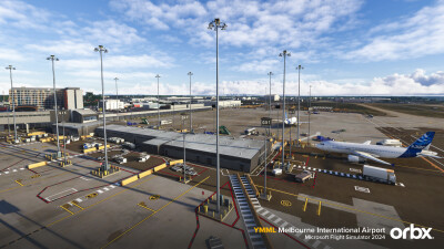 YMML Melbourne International Airport - Microsoft Flight Simulator 2024 screenshot