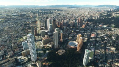 SamScene3D Bogota City Landmarks - Microsoft Flight Simulator screenshot