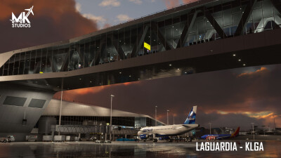 KLGA LaGuardia International Airport - Microsoft Flight Simulator 2024 screenshot