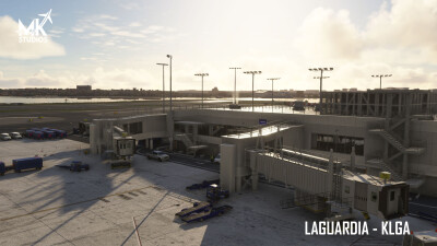 KLGA LaGuardia International Airport - Microsoft Flight Simulator 2024 screenshot