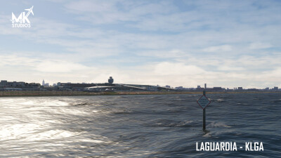 KLGA LaGuardia International Airport - Microsoft Flight Simulator 2024 screenshot