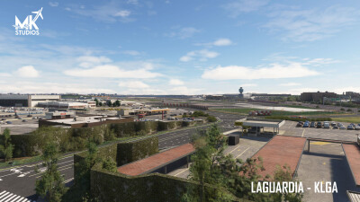 KLGA LaGuardia International Airport - Microsoft Flight Simulator 2024 screenshot