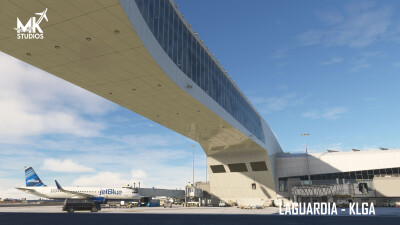 KLGA LaGuardia International Airport - Microsoft Flight Simulator 2024 screenshot