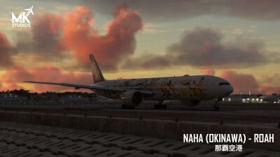 ROAH Naha International Airport - Microsoft Flight Simulator 2024 screenshot