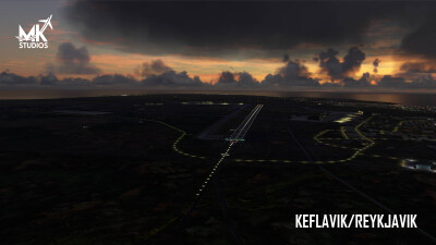 BIKF Keflavik Airport V2 - Microsoft Flight Simulator 2024 screenshot