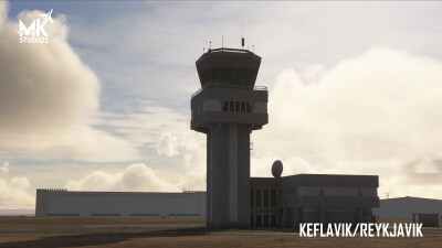 BIKF Keflavik Airport V2 - Microsoft Flight Simulator 2024 screenshot