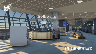 BIKF Keflavik Airport V2 - Microsoft Flight Simulator 2024 screenshot