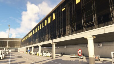 LEBL Barcelona-El Prat Airport - Microsoft Flight Simulator 2024 screenshot