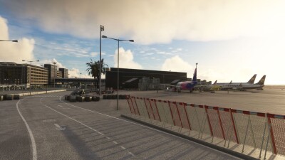 LEBL Barcelona-El Prat Airport - Microsoft Flight Simulator 2024 screenshot