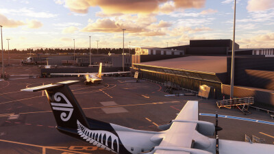 NZCH Christchurch International Airport - Microsoft Flight Simulator 2024 screenshot