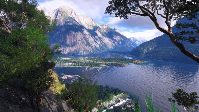 NZMF Milford Sound Region - Microsoft Flight Simulator 2024 screenshot