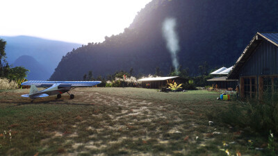 NZMF Milford Sound Region - Microsoft Flight Simulator 2024 screenshot