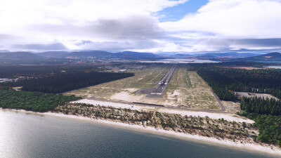 YMHB Hobart Airport - Microsoft Flight Simulator 2024 screenshot