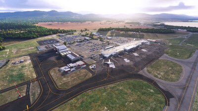 YMHB Hobart Airport - Microsoft Flight Simulator 2024 screenshot