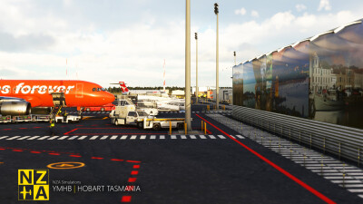 YMHB Hobart Airport - Microsoft Flight Simulator 2024 screenshot