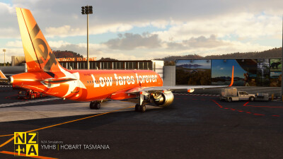 YMHB Hobart Airport - Microsoft Flight Simulator 2024 screenshot