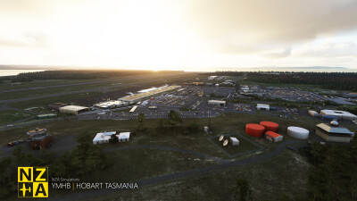 YMHB Hobart Airport - Microsoft Flight Simulator 2024 screenshot