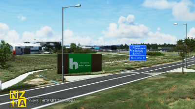 YMHB Hobart Airport - Microsoft Flight Simulator 2024 screenshot