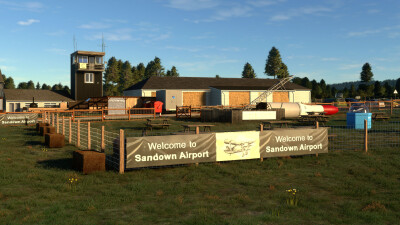 EGHN Sandown Airport - Microsoft Flight Simulator 2024 screenshot