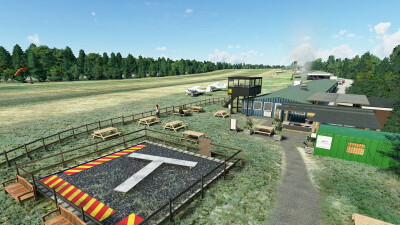 EGHP Popham Airfield - Microsoft Flight Simulator 2024 screenshot