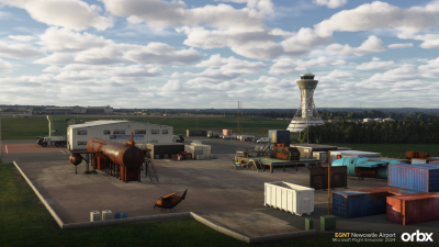 EGNT Newcastle Airport - Microsoft Flight Simulator 2024 screenshot