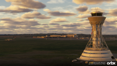 EGNT Newcastle Airport - Microsoft Flight Simulator 2024 screenshot