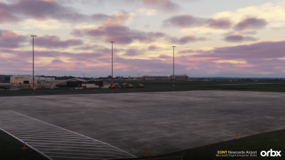 EGNT Newcastle Airport - Microsoft Flight Simulator 2024 screenshot