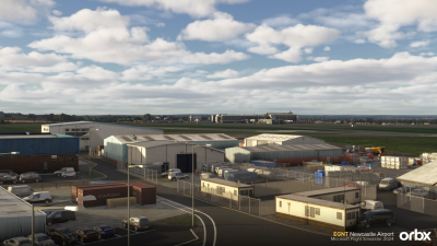 EGNT Newcastle Airport - Microsoft Flight Simulator 2024 screenshot