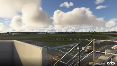 EGNT Newcastle Airport - Microsoft Flight Simulator 2024 screenshot