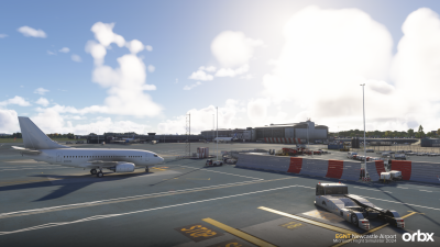 EGNT Newcastle Airport - Microsoft Flight Simulator 2024 screenshot