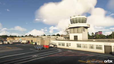 EGNT Newcastle Airport - Microsoft Flight Simulator 2024 screenshot