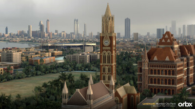 Landmarks Mumbai City Pack - Microsoft Flight Simulator 2024 screenshot