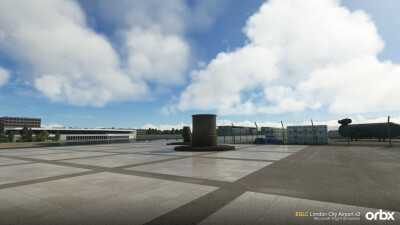 EGLC London City Airport v2 - Microsoft Flight Simulator 2024 screenshot