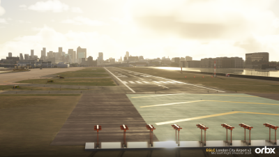 EGLC London City Airport v2 - Microsoft Flight Simulator 2024 screenshot