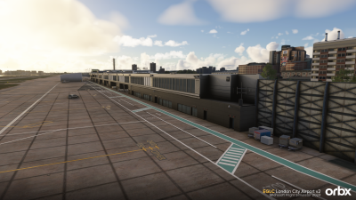 EGLC London City Airport v2 - Microsoft Flight Simulator 2024 screenshot