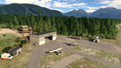 CYSE Squamish Municipal Airport - Microsoft Flight Simulator 2024 screenshot