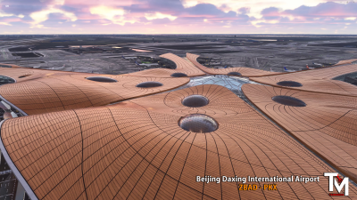 ZBAD Beijing Daxing International Airport - Microsoft Flight Simulator screenshot