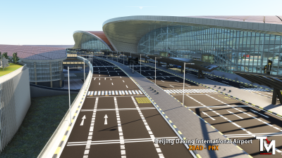 ZBAD Beijing Daxing International Airport - Microsoft Flight Simulator screenshot