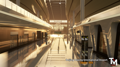 ZBAD Beijing Daxing International Airport - Microsoft Flight Simulator screenshot