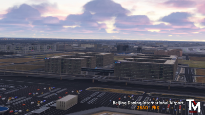 ZBAD Beijing Daxing International Airport - Microsoft Flight Simulator screenshot