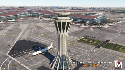 ZBAD Beijing Daxing International Airport - Microsoft Flight Simulator screenshot