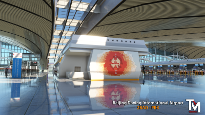 ZBAD Beijing Daxing International Airport - Microsoft Flight Simulator screenshot