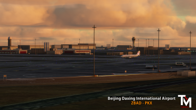 ZBAD Beijing Daxing International Airport - Microsoft Flight Simulator screenshot