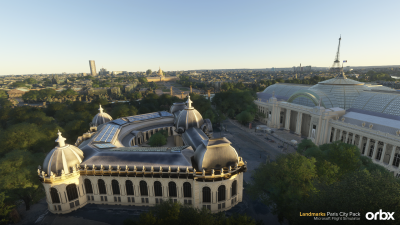 Landmarks Paris City Pack - Microsoft Flight Simulator 2024 screenshot