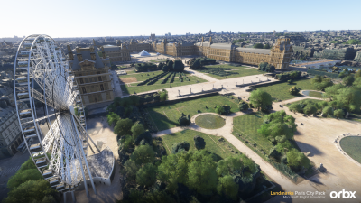 Landmarks Paris City Pack - Microsoft Flight Simulator 2024 screenshot