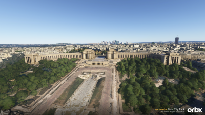 Landmarks Paris City Pack - Microsoft Flight Simulator 2024 screenshot