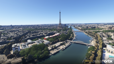 Landmarks Paris City Pack - Microsoft Flight Simulator 2024 screenshot