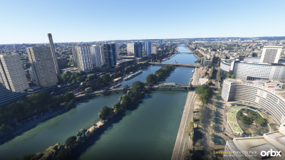 Landmarks Paris City Pack - Microsoft Flight Simulator 2024 screenshot