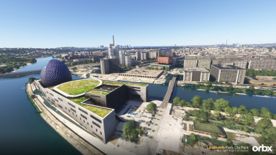 Landmarks Paris City Pack - Microsoft Flight Simulator 2024 screenshot